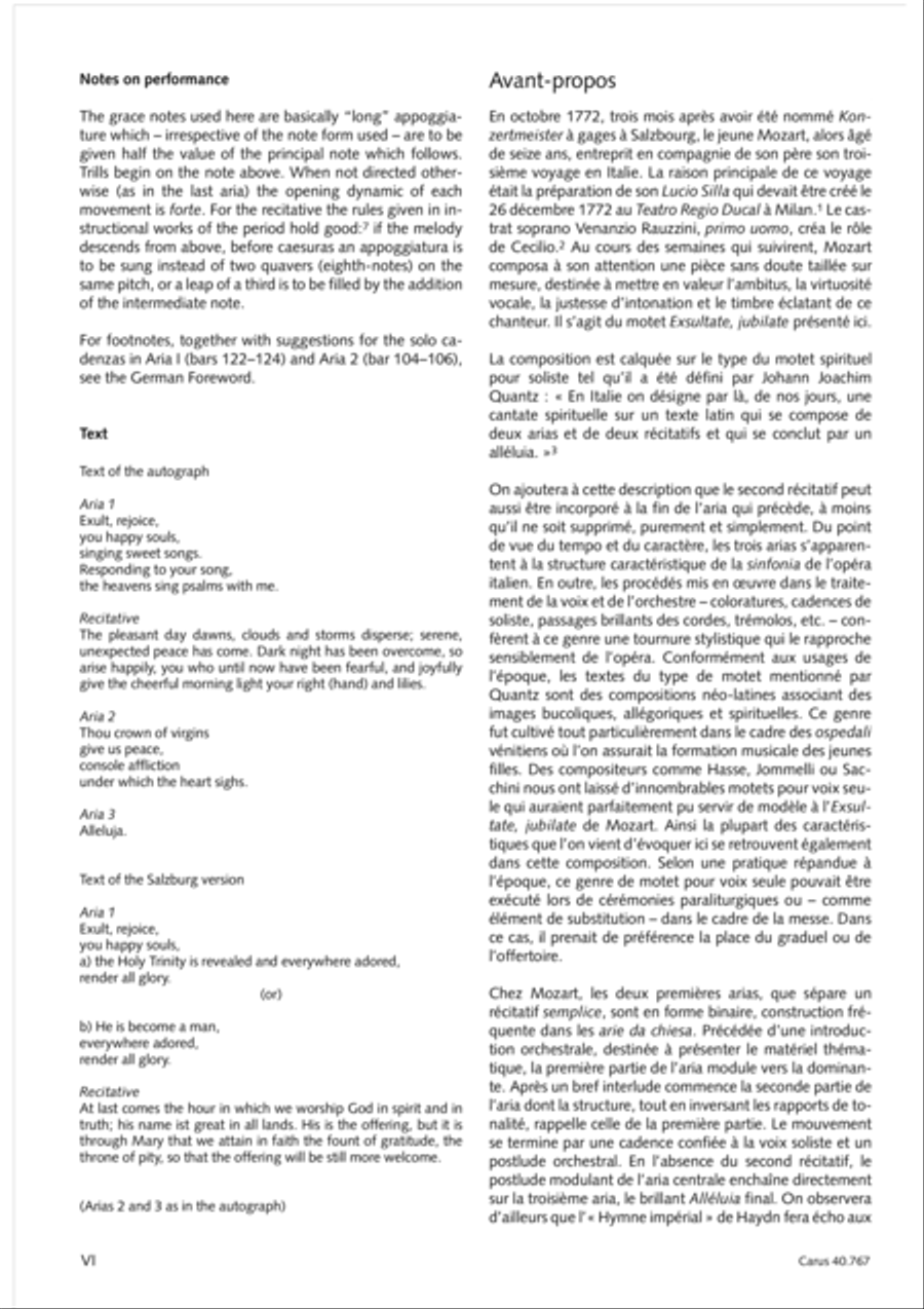 Exsultate, jubilate Bassoon scores gallery preview page 7