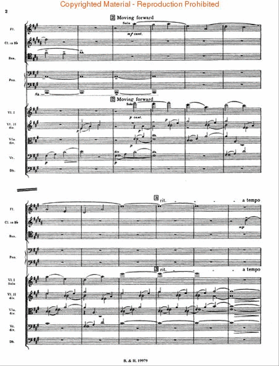 Appalachian Spring Score scores gallery preview page 3