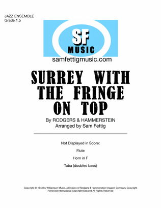The Surrey With The Fringe On Top