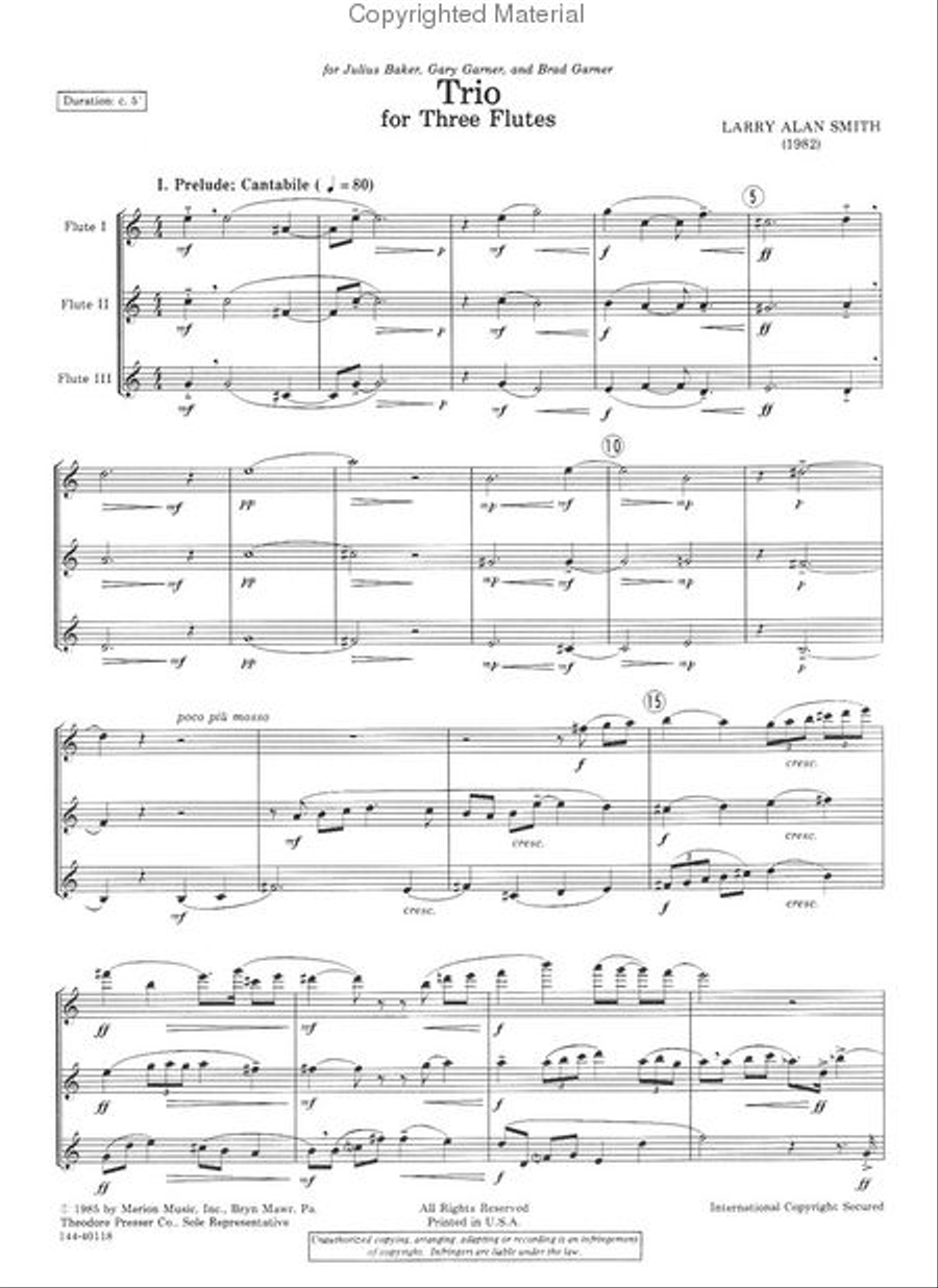 Trio Chamber Music scores gallery preview page 2