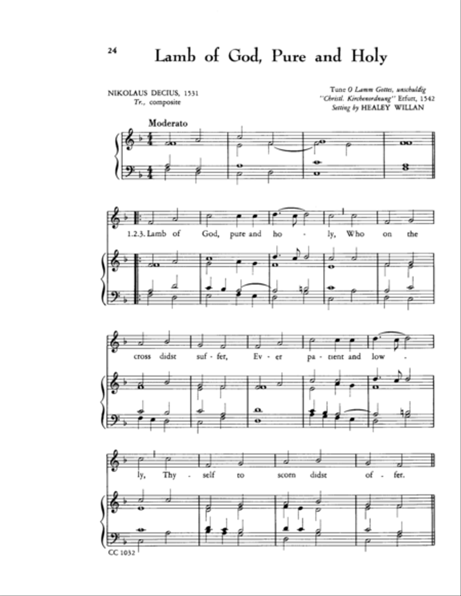 We Praise Thee, Part I We Praise Thee, Part I Unison Choir scores gallery preview page 13