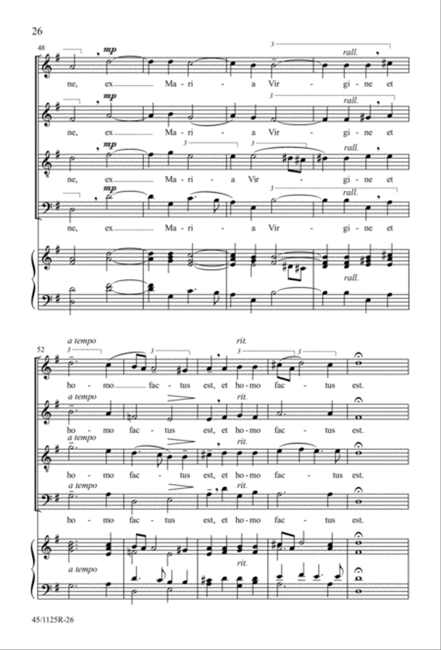 Missa super Dixit Maria Missa super Dixit Maria 4-Part scores gallery preview page 28