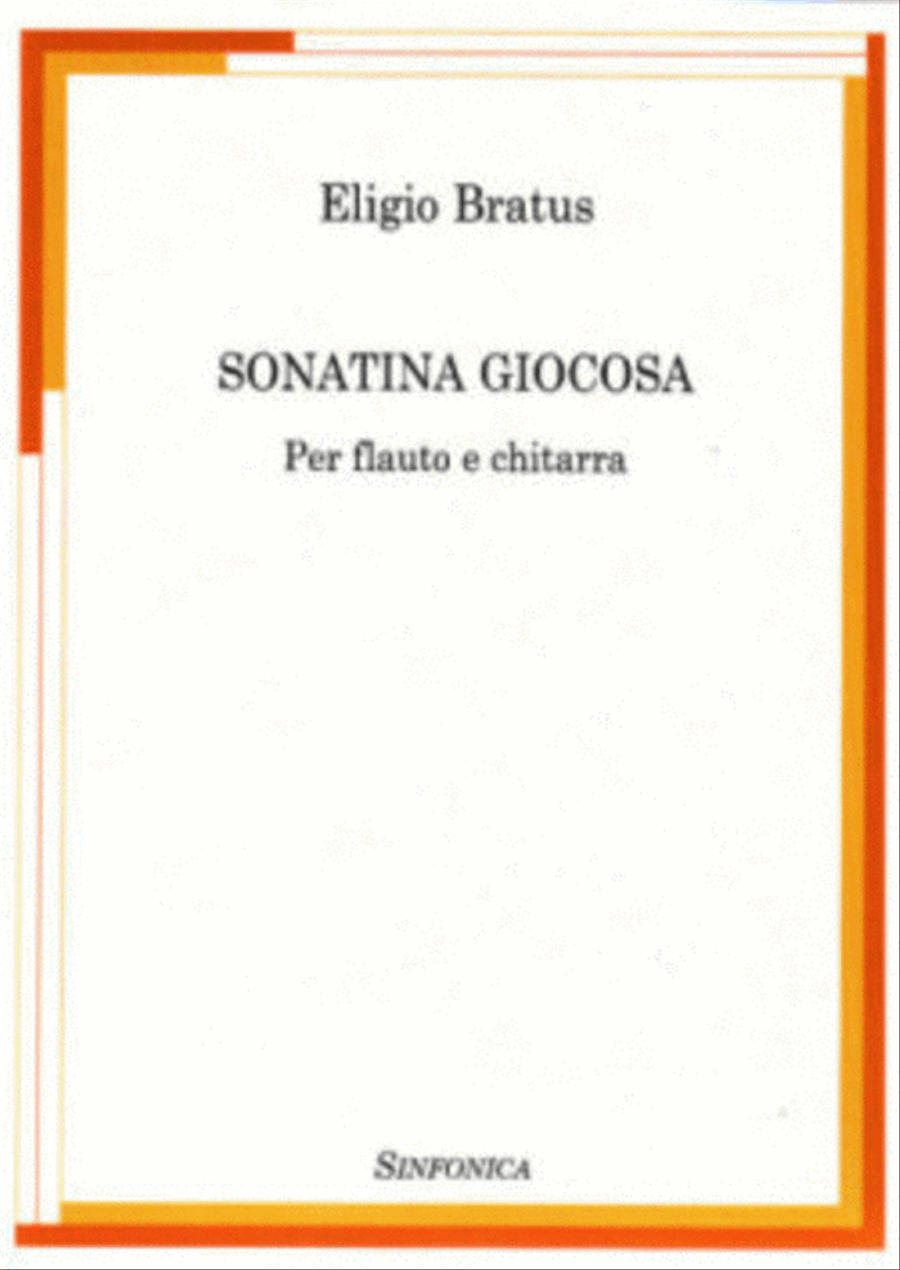 Sonatina Giocosa Flute scores gallery preview page 1