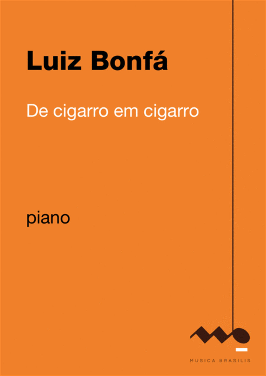 De cigarro em cigarro Piano Solo scores gallery preview page 1