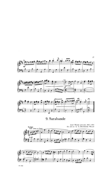 Baroque Music for Manuals, Vol. I