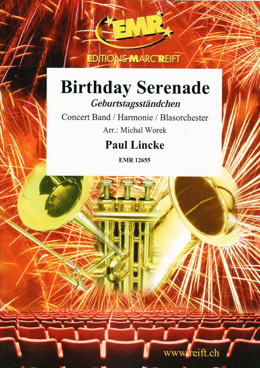 Birthday Serenade Birthday Serenade Concert Band scores gallery preview page 1