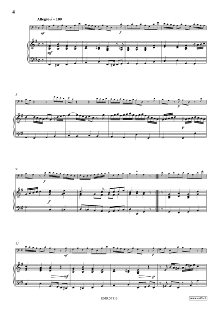 Sonata No. 2 Organ scores gallery preview page 5