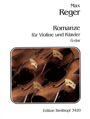 Book cover for Romance in G major