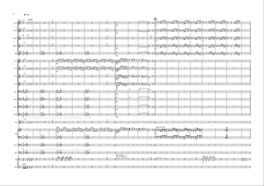 Dj Got Us Fallin' In Love Saxophone scores gallery preview page 4