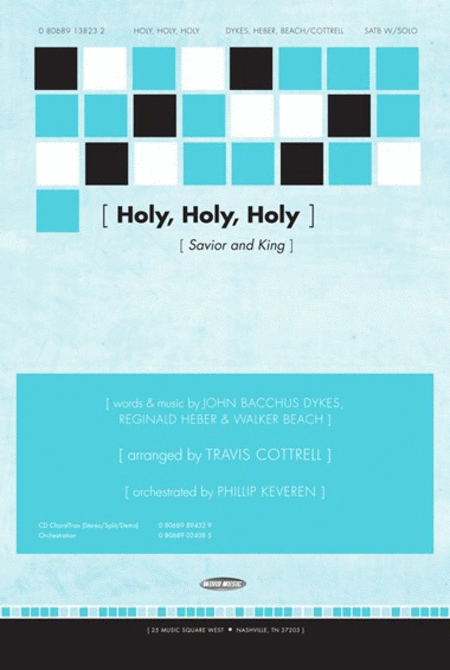 Holy, Holy, Holy - CD ChoralTrax