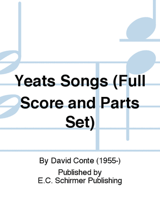 Yeats Songs (Full Score and Parts Set)