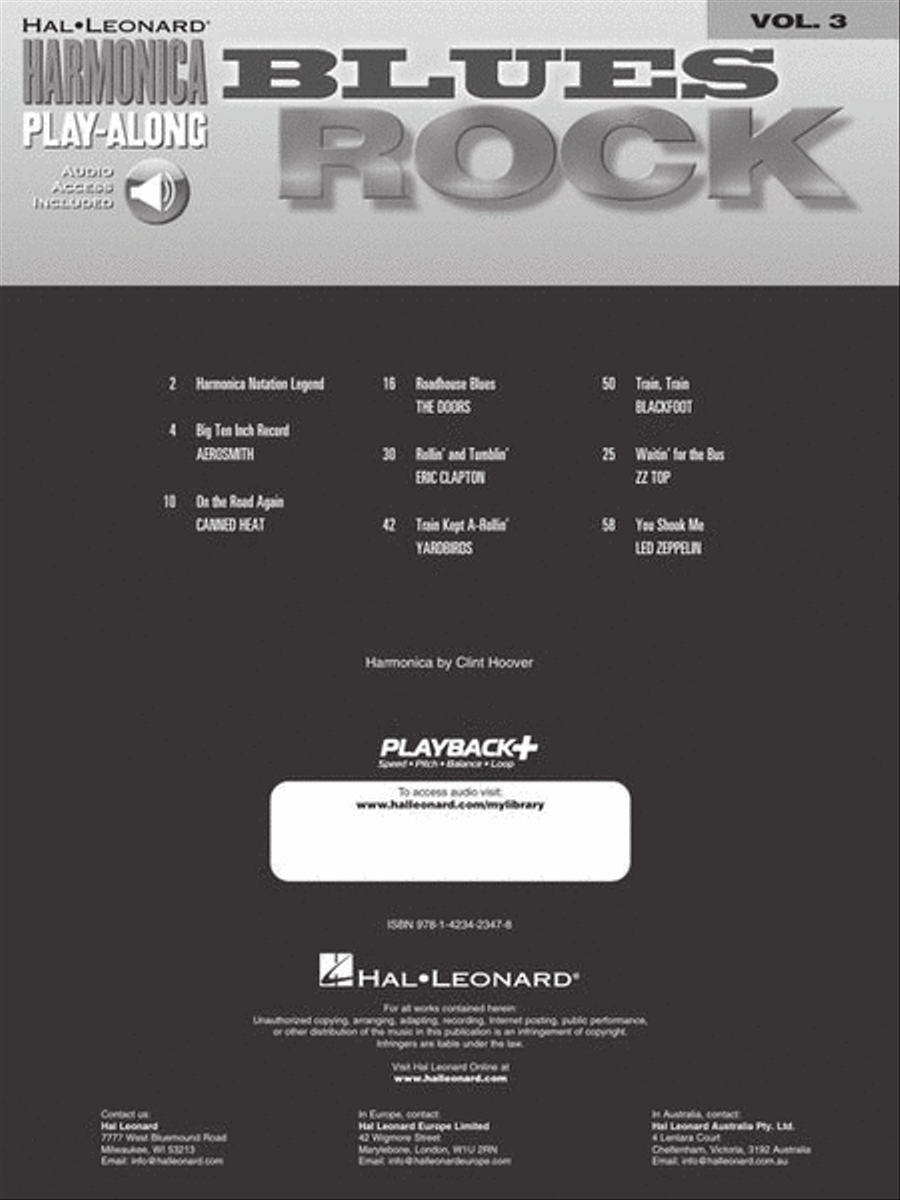 Blues/Rock Blues/Rock Harmonica scores gallery preview page 3