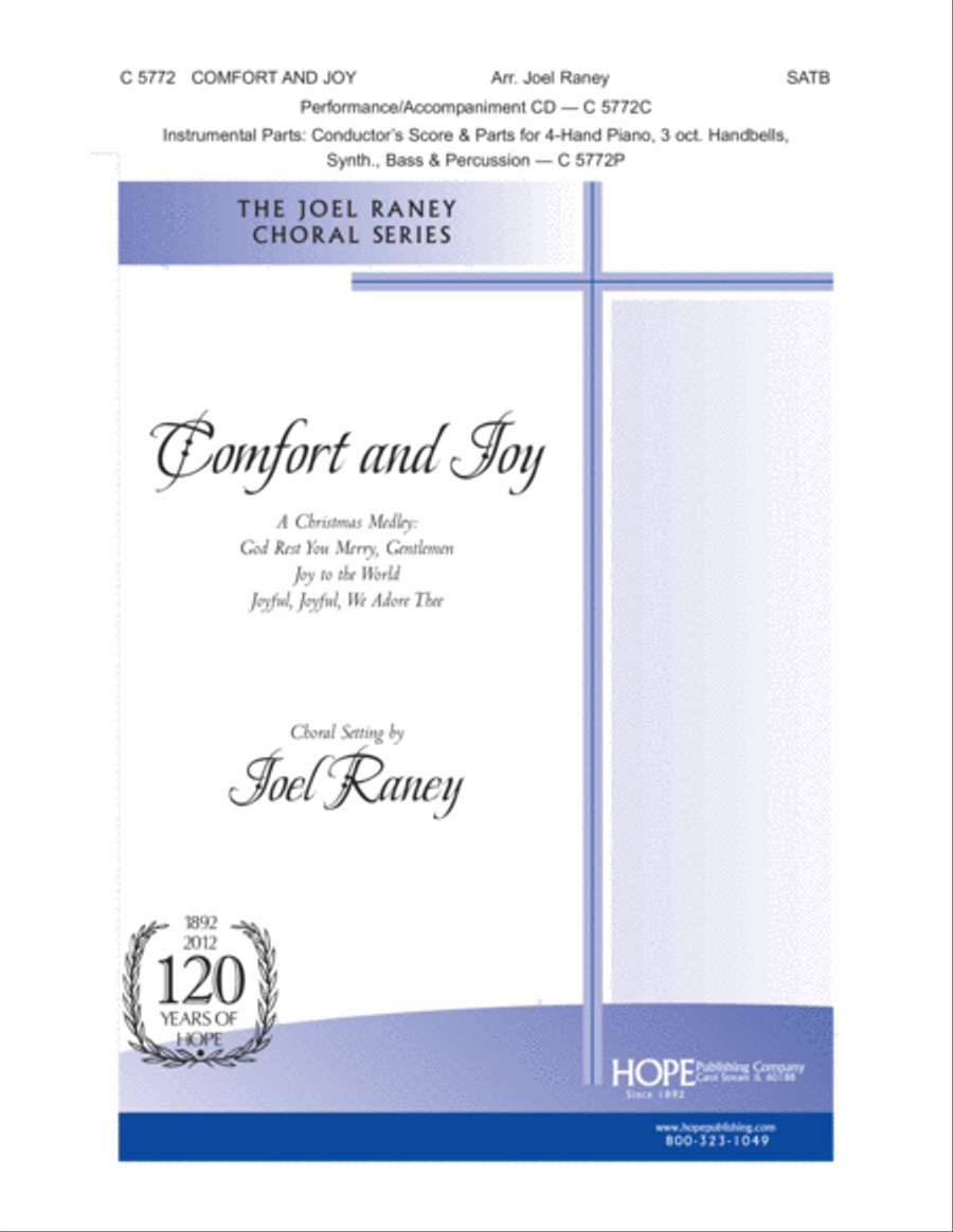 Comfort and Joy 4-Part scores gallery preview page 2