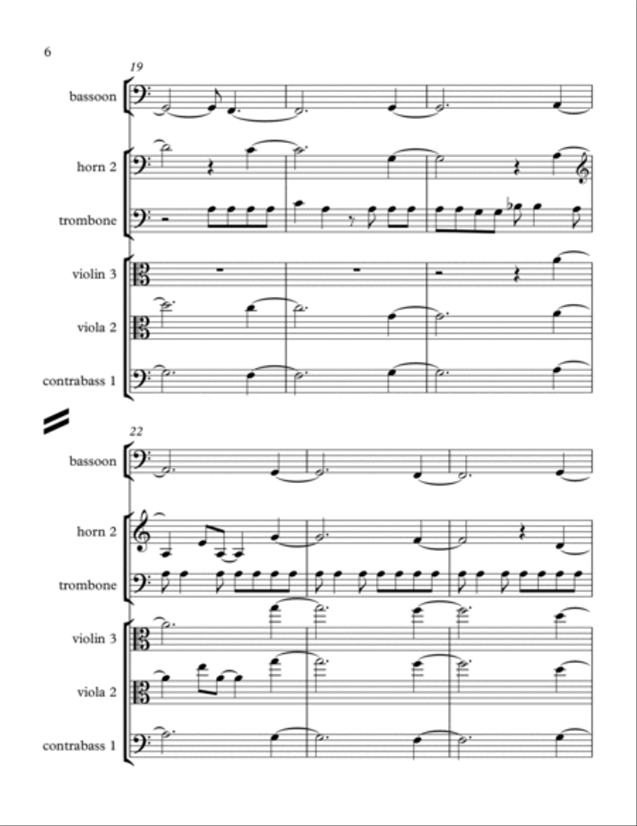 Lacedaemonia - Score Only Full Orchestra scores gallery preview page 6