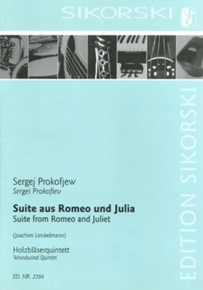 Book cover for Suite from Romeo and Juliet