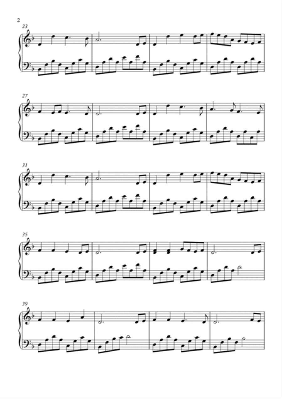 The Secret of Ludovico Einaudi Piano Solo scores gallery preview page 2