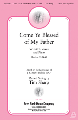 Come Ye Blessed of My Father