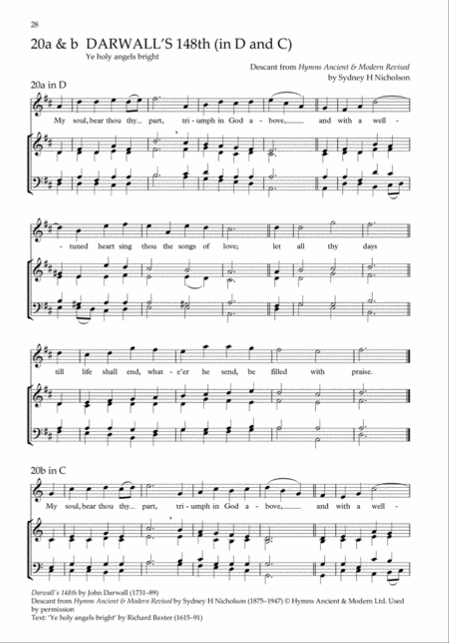 The Oxford Book of Descants 4-Part scores gallery preview page 3