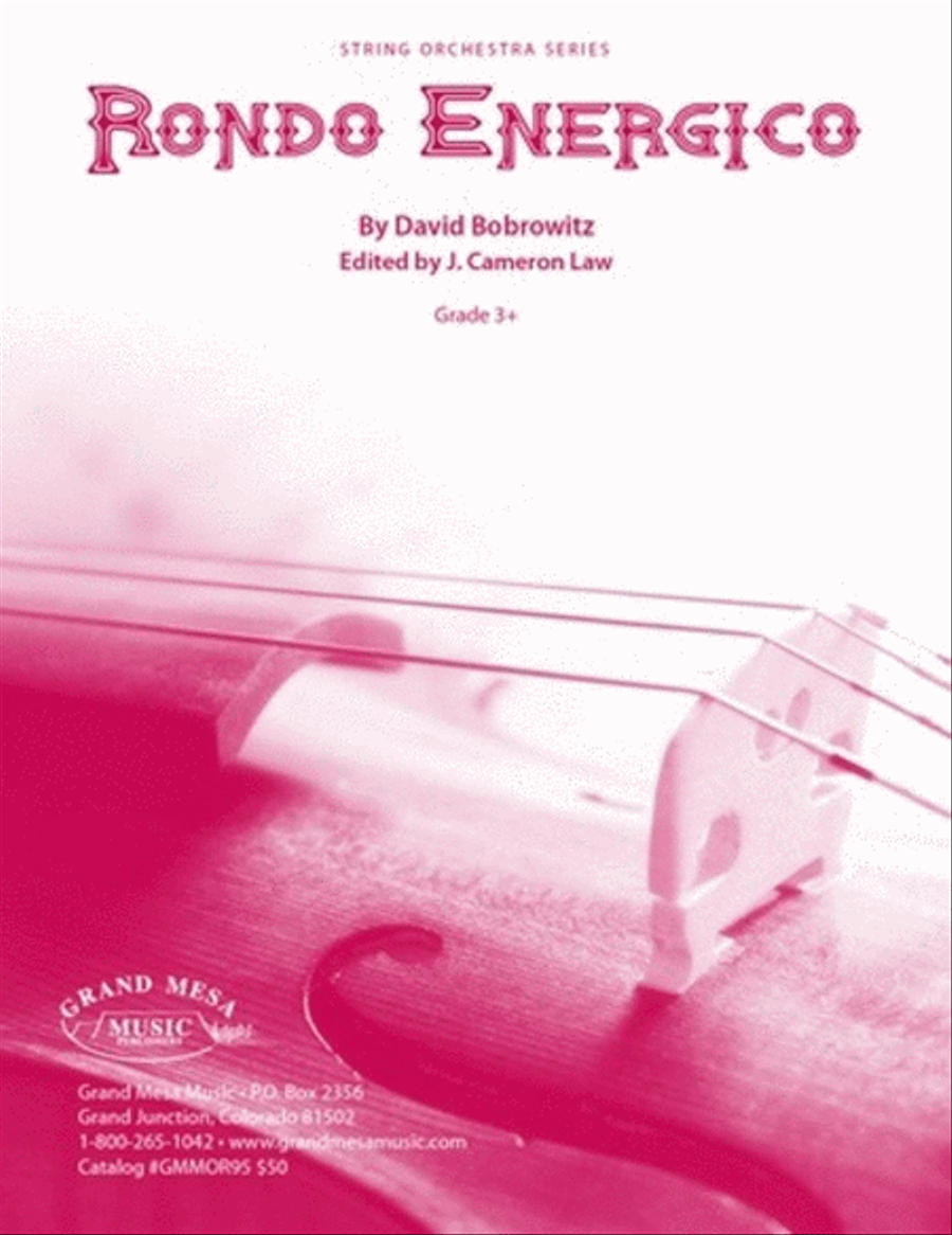 Rondo Energico So3 Sc/Pts String Orchestra scores gallery preview page 1