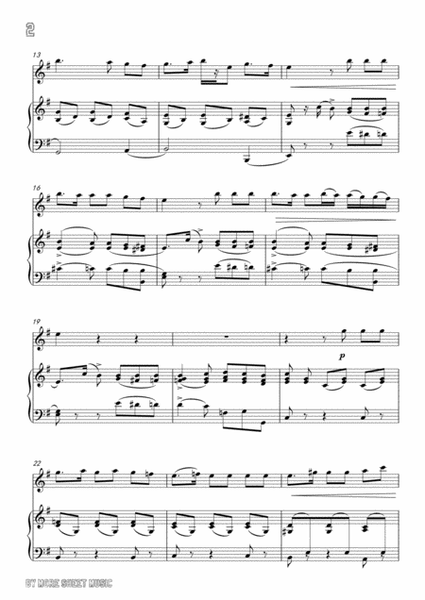 Bellini-Dolente immagine di Fille mia,for Flute and Piano image number null