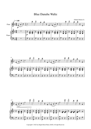 Blue Danube Waltz - Johann Strauss Jr. (Flute + Piano)