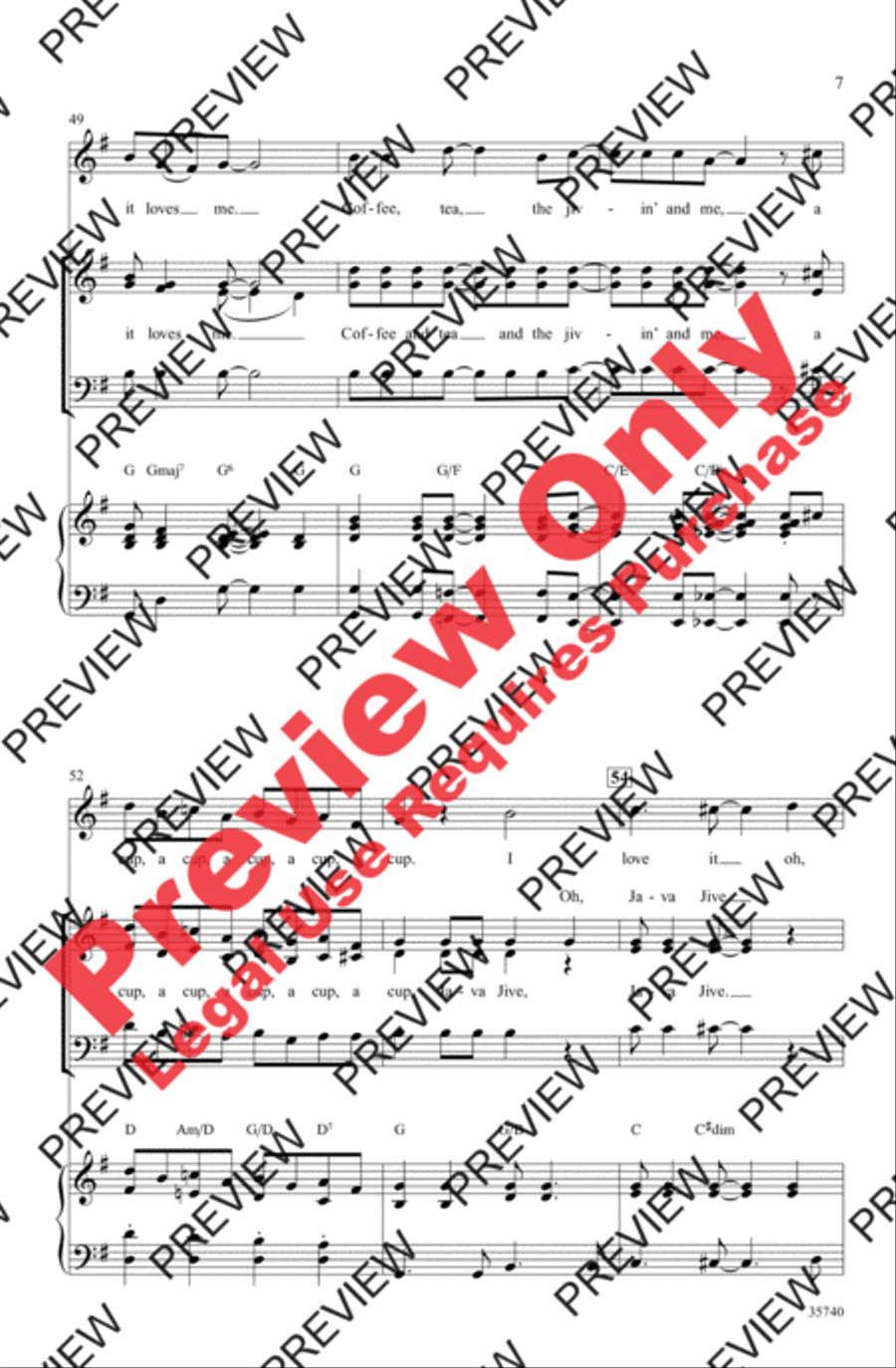 Java Jive 3-Part scores gallery preview page 7