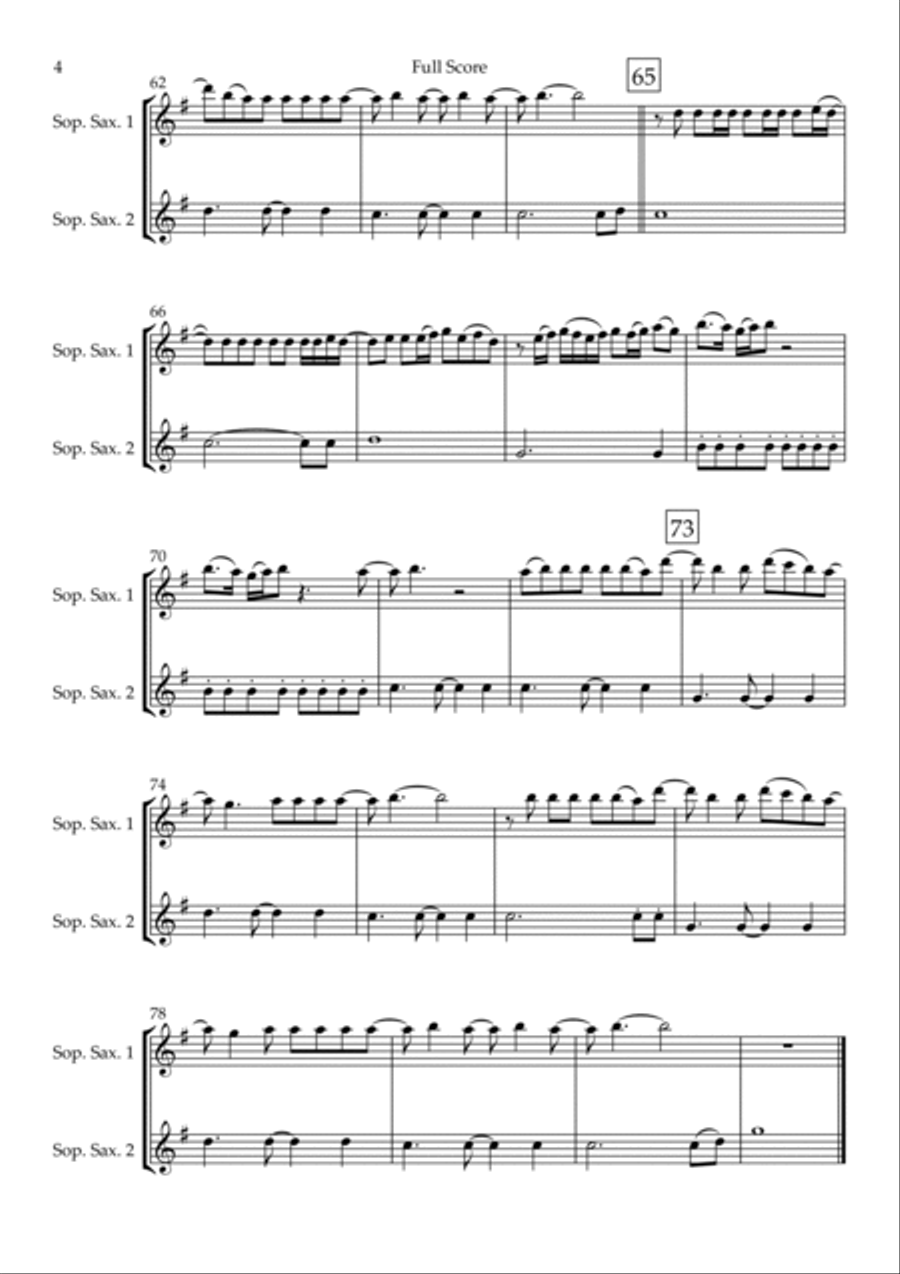 Empire State Of Mind Woodwind Duet scores gallery preview page 4