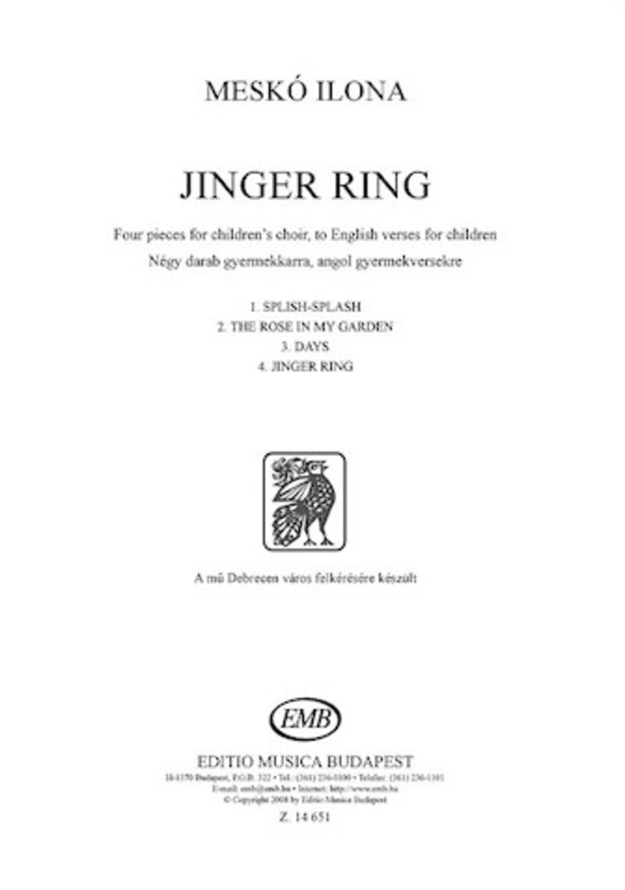 Jinger Ring: Four (4) Pieces For Children