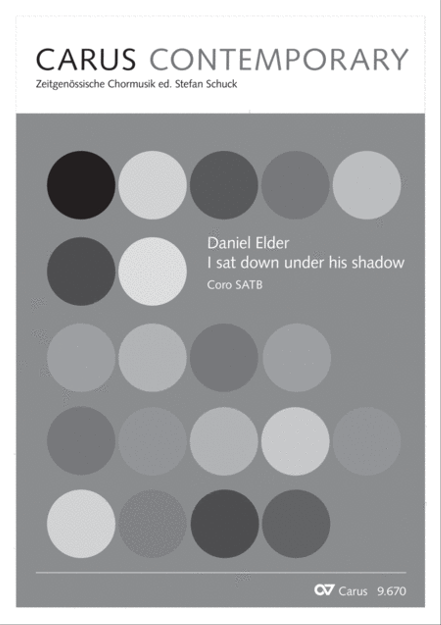 I sat down under his shadow 4-Part scores gallery preview page 2
