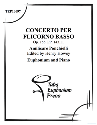 Book cover for Concerto per Flicorno Basso