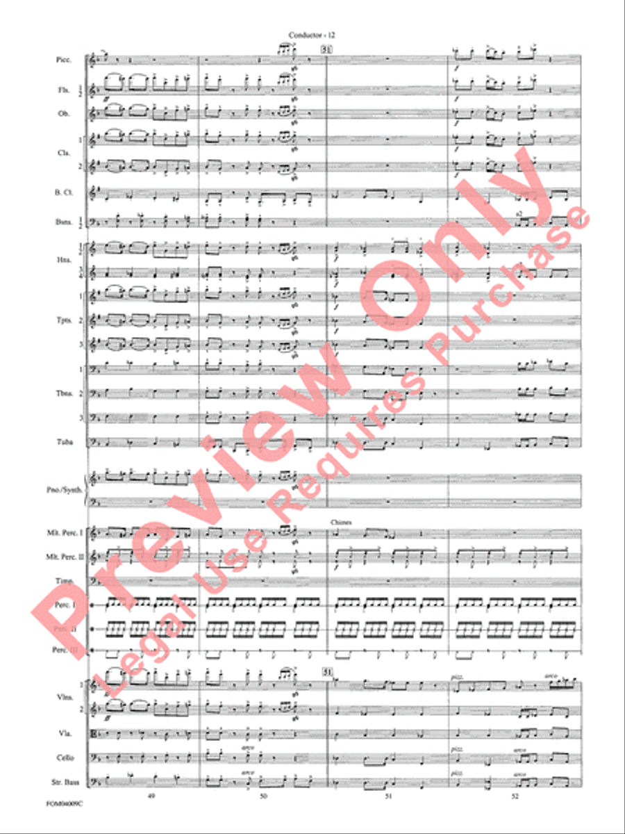 The Polar Express, Concert Suite from Full Orchestra scores gallery preview page 15