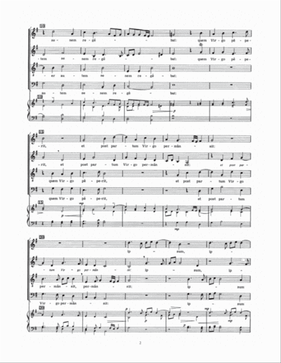 Senex Puerum Senex Puerum Choir scores gallery preview page 2