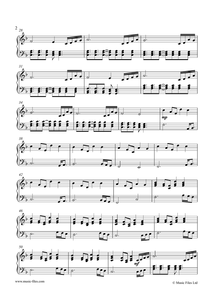 Day Dreams - Piano Solo Day Dreams - Piano Solo Piano Solo scores gallery preview page 2