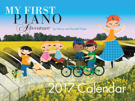 2017 My First Piano Adventure Calendar