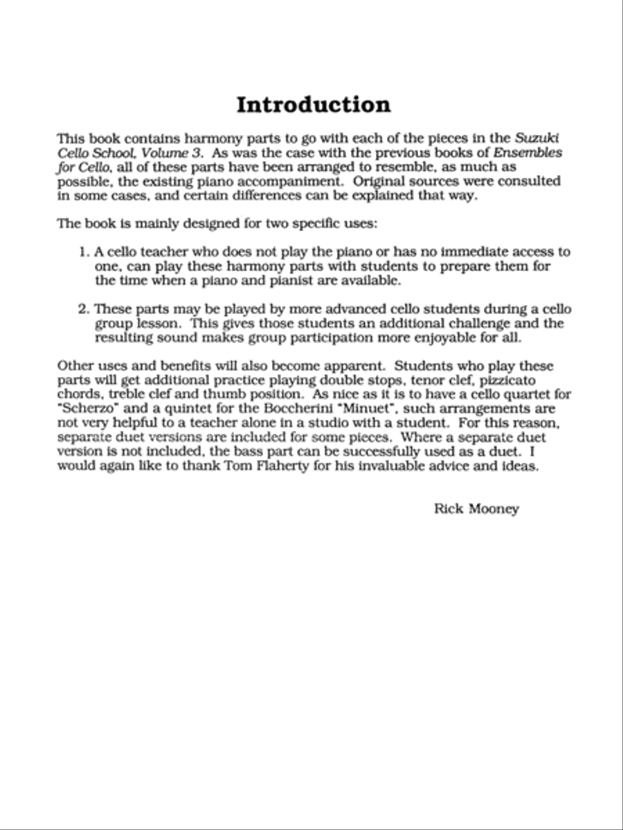 Ensembles for Cello, Volume 3 Cello scores gallery preview page 3
