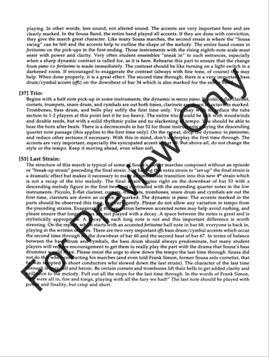 The Belle Of Chicago (Score) Concert Band scores gallery preview page 5