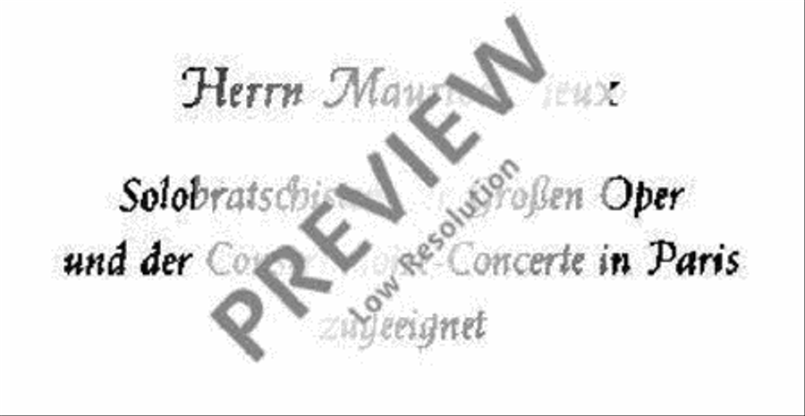 Romanze F Major Viola scores gallery preview page 3