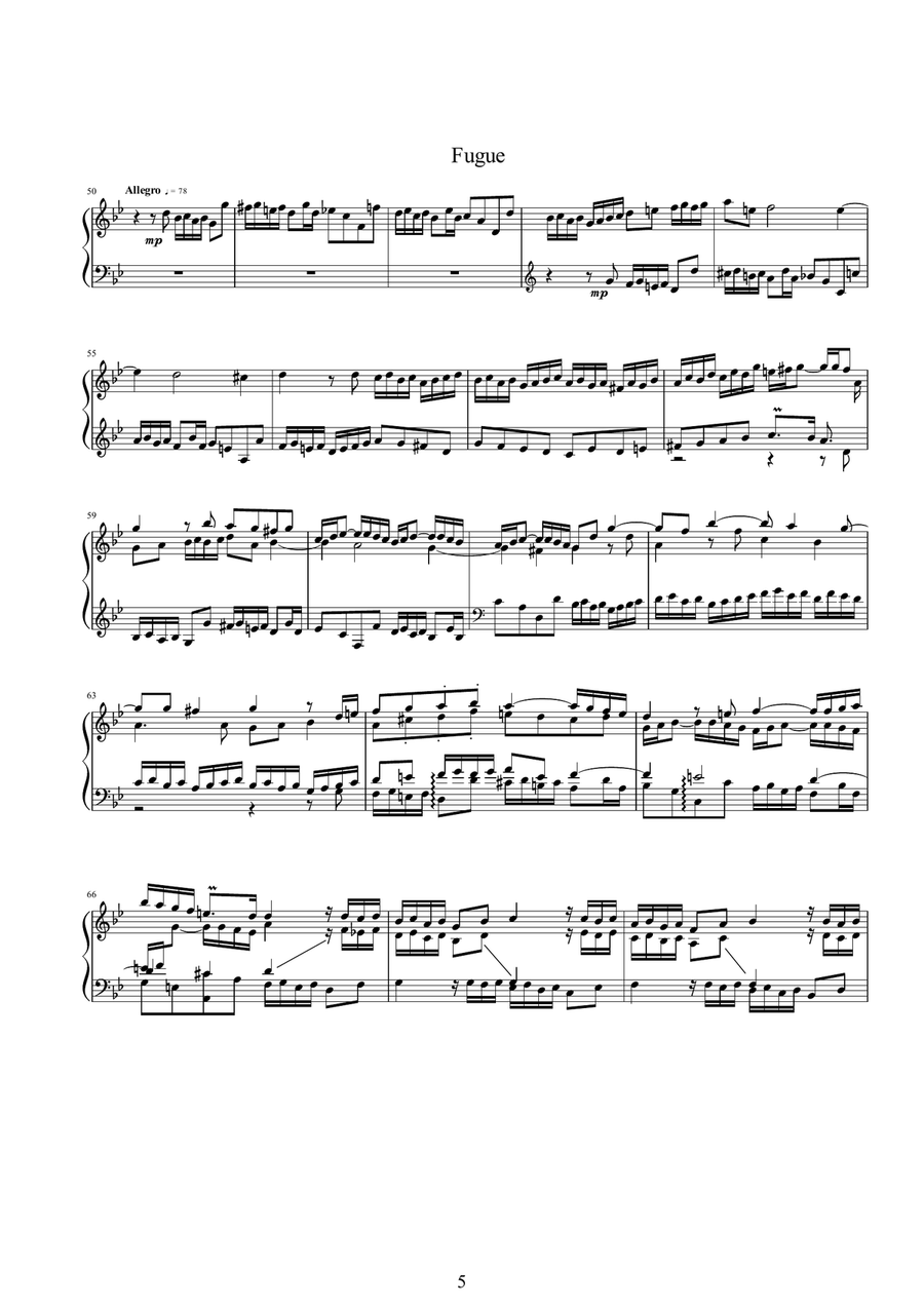 Fantasia and Fugue in G minor 