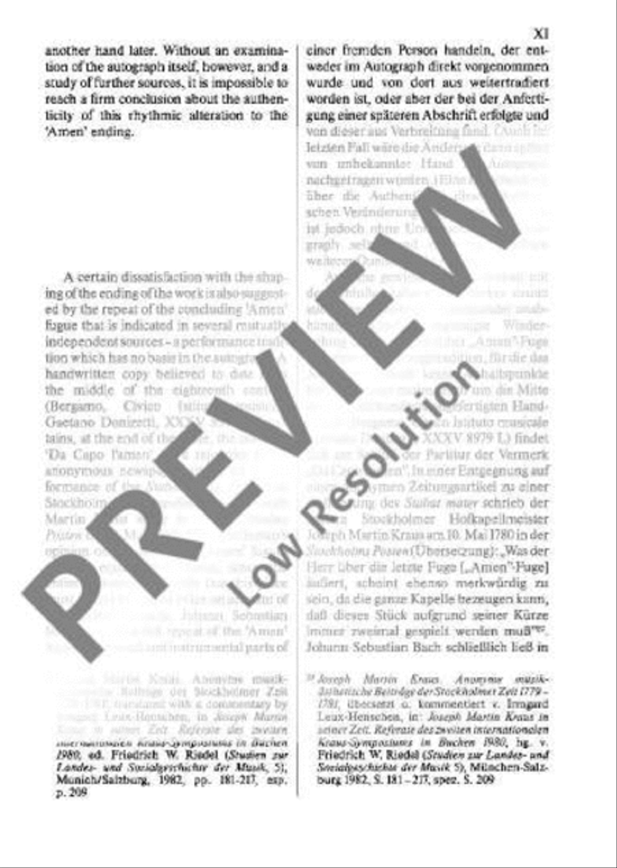 Stabat Mater Basso Continuo scores gallery preview page 12
