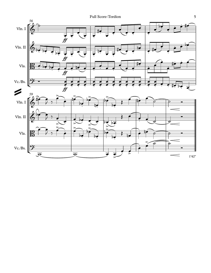 Tordion, from Renaissance Mix, for String Orchestra String Orchestra scores gallery preview page 5