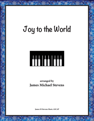 Book cover for Joy to the World - Quiet Christmas Piano