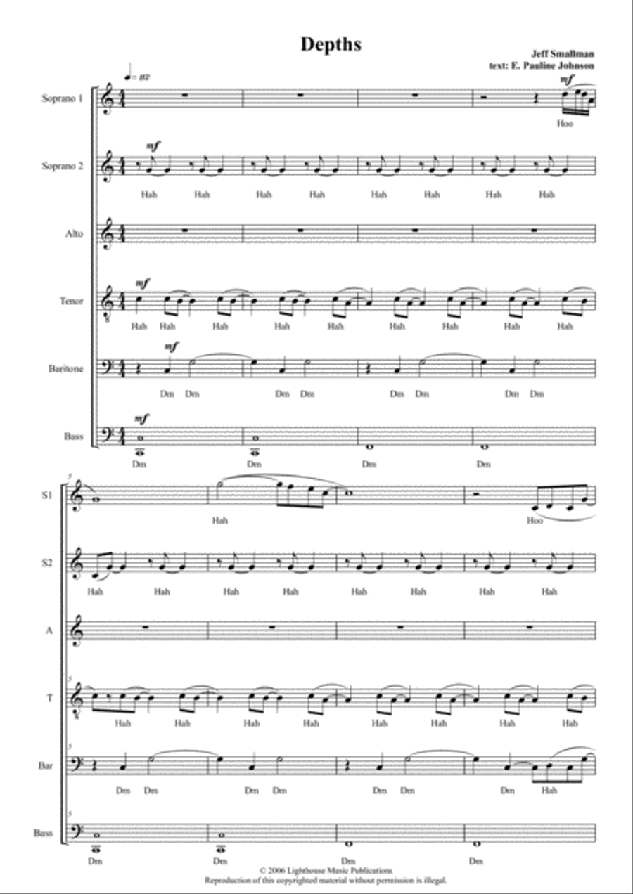 Depths Depths SSATBB scores gallery preview page 4