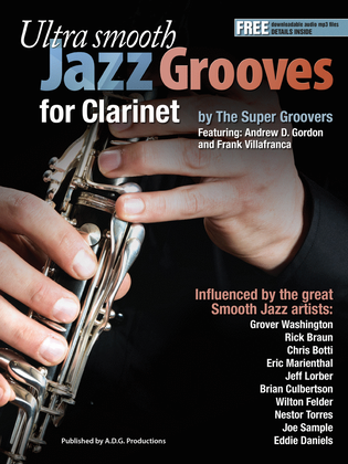 Book cover for Ultra Smooth Jazz Grooves for Clarinet
