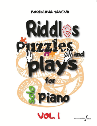Book cover for Riddles, Puzzles and Plays – Volume 1
