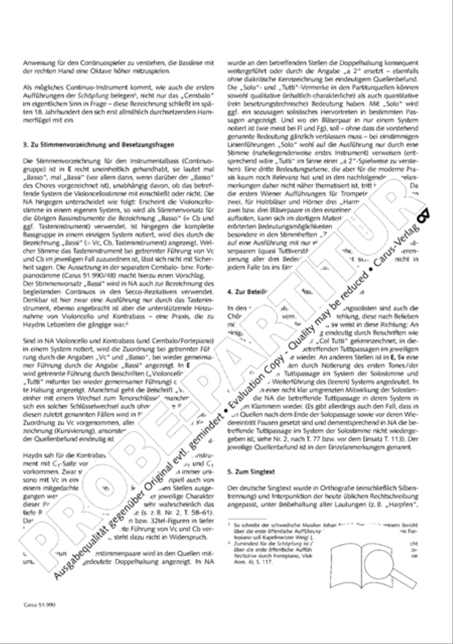 The Creation (Die Schopfung) 4-Part scores gallery preview page 345