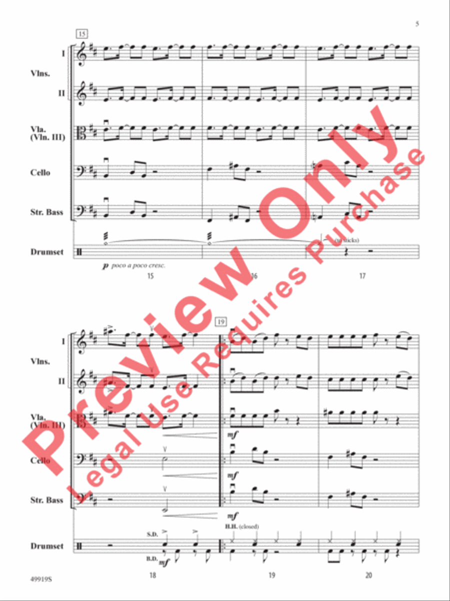 Bones Bones String Orchestra scores gallery preview page 6