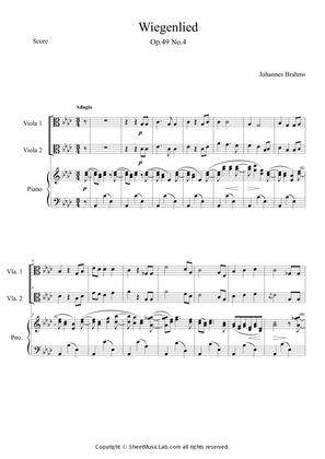 Wiegenlied Op.49, No.4 Lullaby in Ab