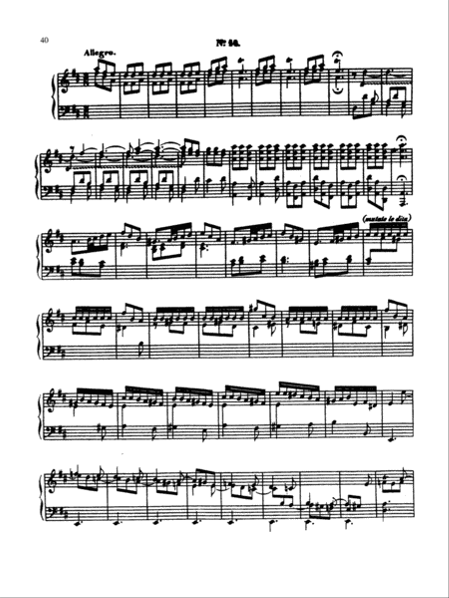 Scarlatti: Twenty Sonatas Piano Solo scores gallery preview page 1