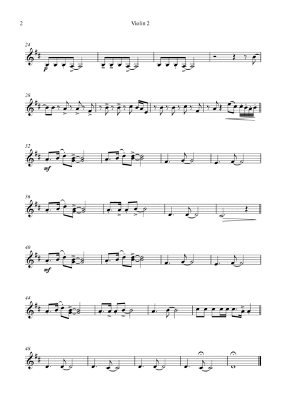 The Bones String Quartet scores gallery preview page 6