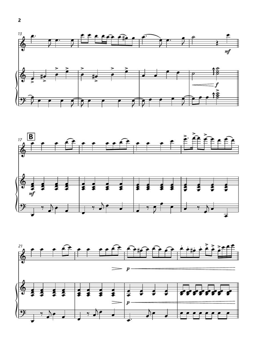 Bloody Mary Chamber Music scores gallery preview page 2